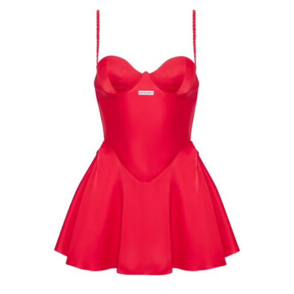 God Save Queens Dresses & Skirts - NWT God Save Queens Rendezvous Cherry Mini Dress with Underwire Size Large